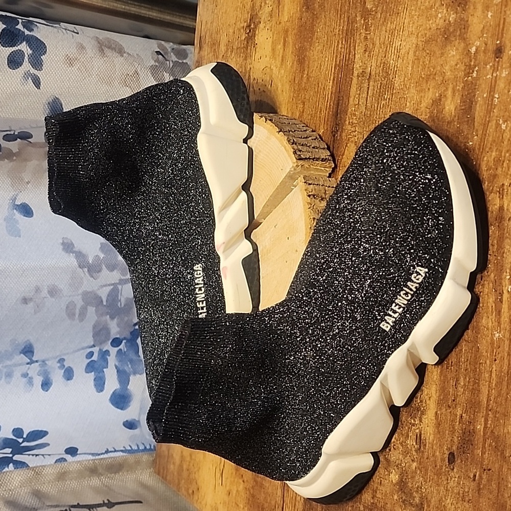 SALE💫Balenciaga Sparkle Sock Slipon Sneakers sz 11